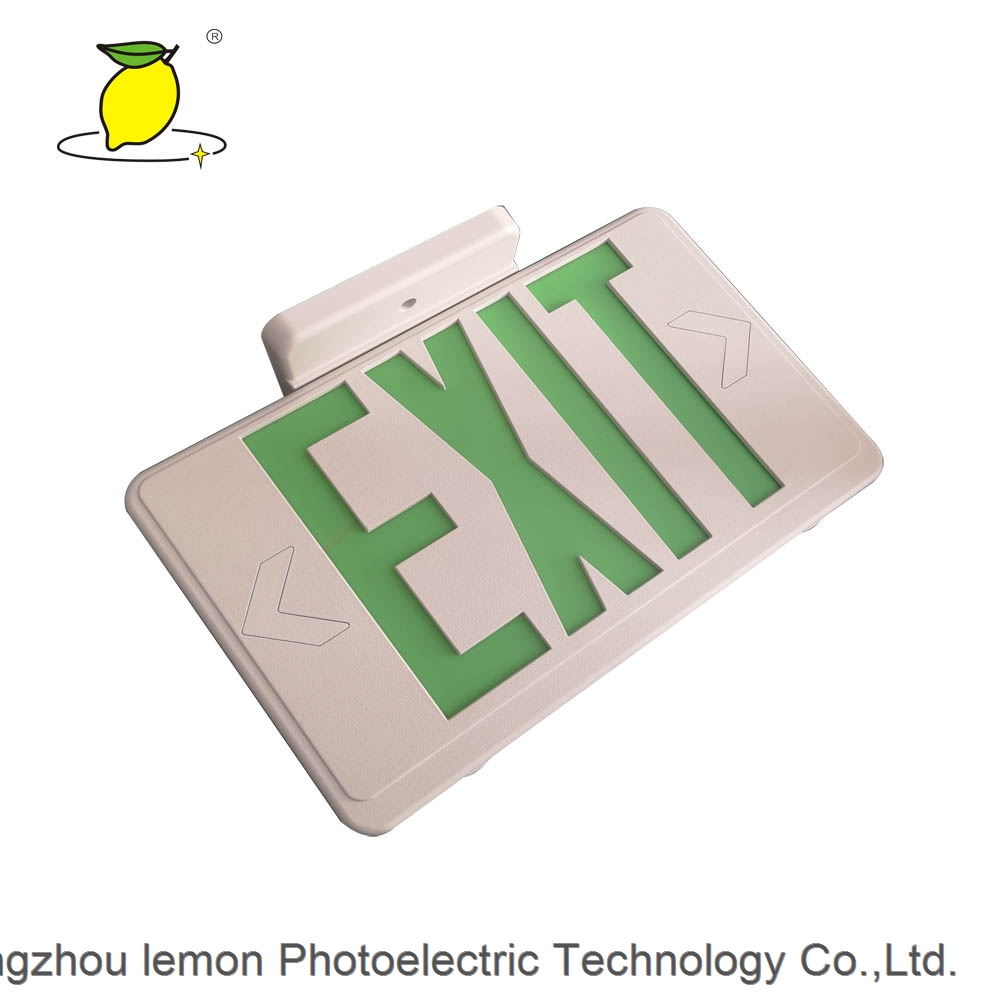 Newest design emergency led exit sign factory price rechargeable led emergency light led light emerg