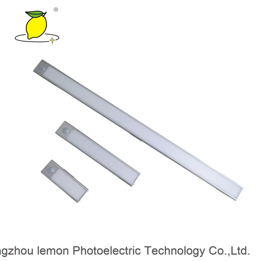 most popular LED motion sensor closet lights rechargeable motion sensing kitchen wardrobe night ligh