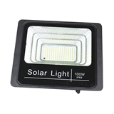 High Quality 100W Light-Operated & Telecontrol Outdoor Solar Flood Light