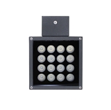 IP65 16W*2 110v 220v led square outdoor double head wall lamps