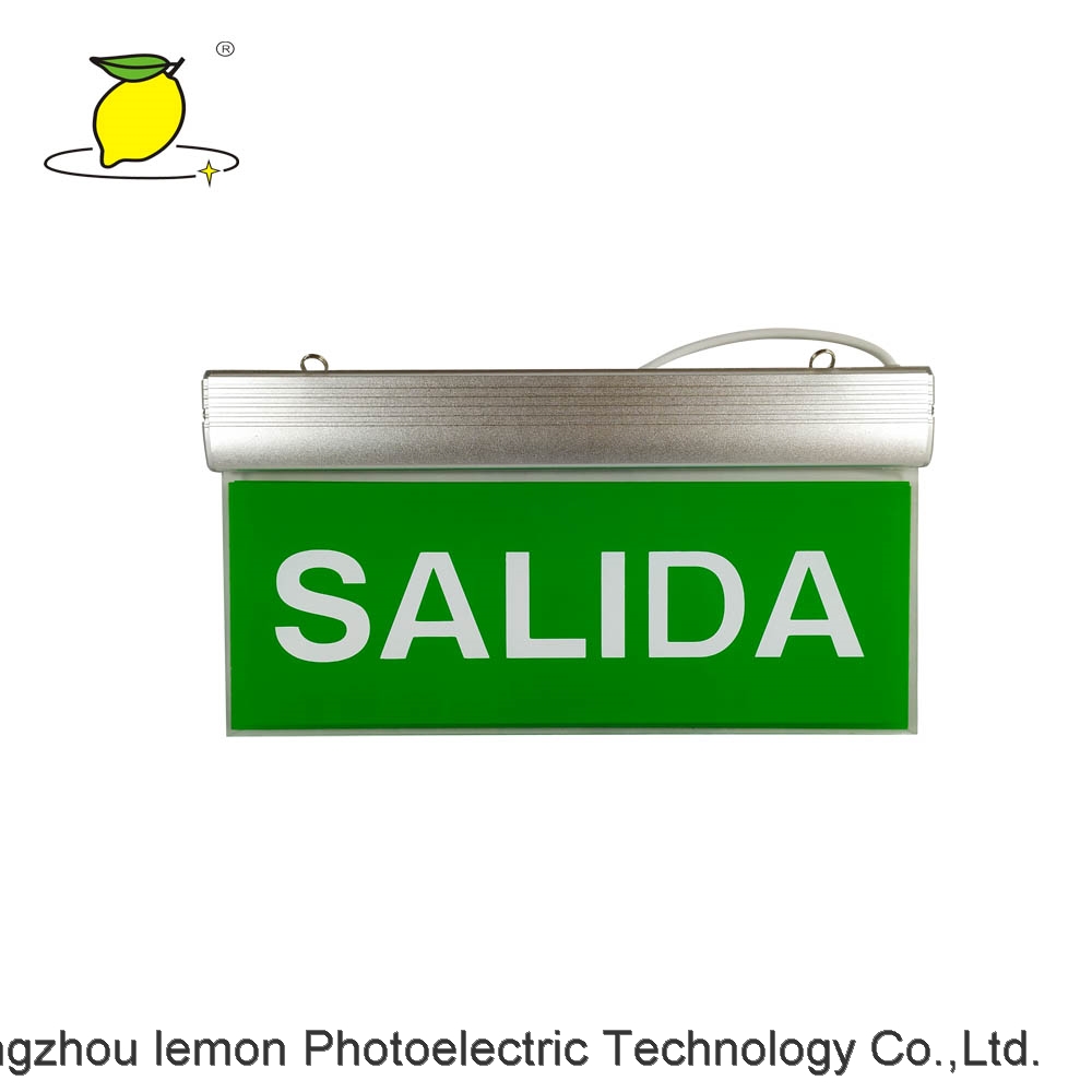Product Description Description LED Emergency exit sign Light Source 2835 SMD LED Voltage(V) AC120-2
