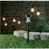 E26 E27 String Lights AC120V 220V 24Ft 48Ft 52Ft Outdoor Use Weatherproof