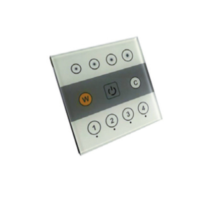 2.4G multi-group dimming color temperature remote controller（RFBK-CCT-2.4G）
