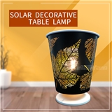 Creative simple solar energy decorative table lamp household atmosphere living room Bar Cafe lamp