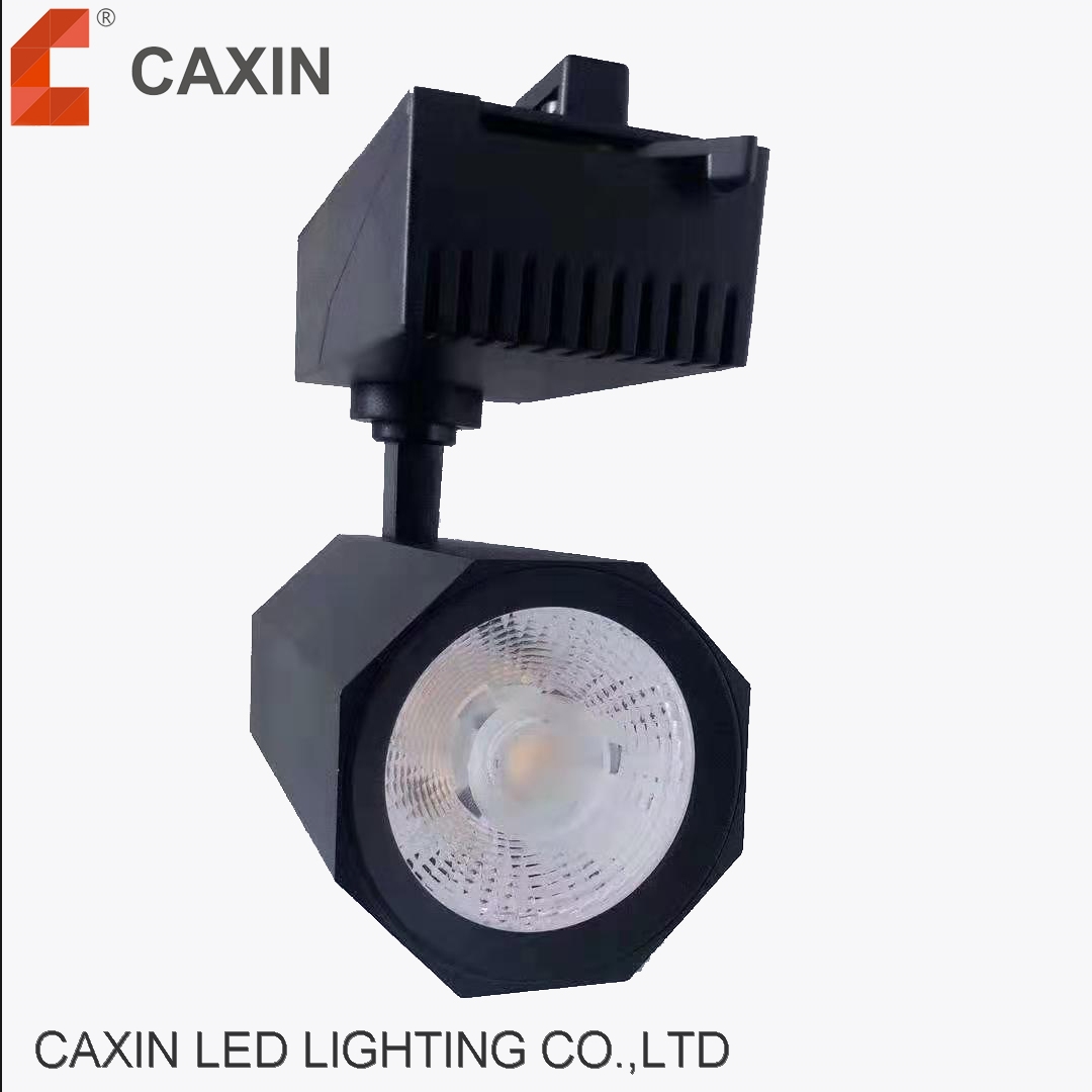 CX 1002 1003-1 LED tracklighting-GR Lens Octagon factory price cob spotlight Housing\SKD\OEM