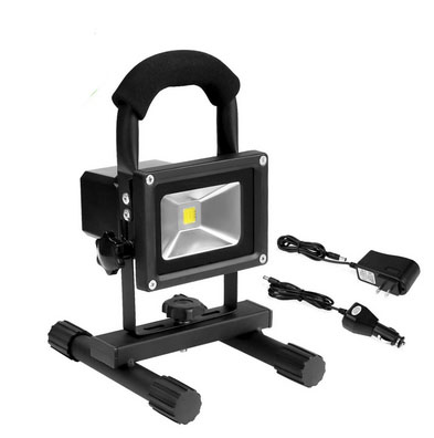 Portable Floodlight Emergency Spotlight Ultra Bright 600lm 10W Rechargeable LED Work Light