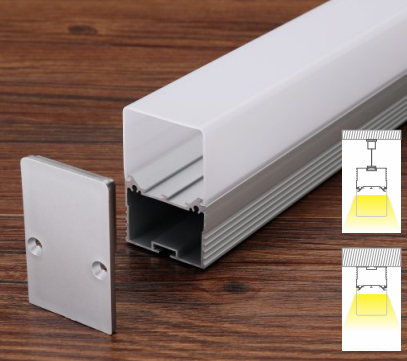 Three-Sided Luminous Line Lamp Aluminium Profile Kit-304