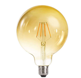 G125 4W 6W Filament LED Bulb Gold
