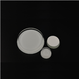 silk white round tempered glass lamp cover