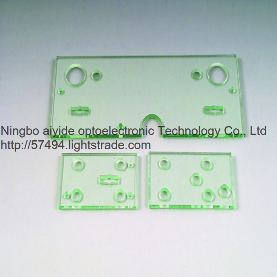 customized tempered glass with holes