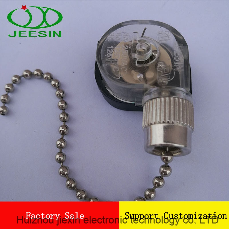 Rotary switch zipper switch lighting accessories pull switch can be customized wholesale