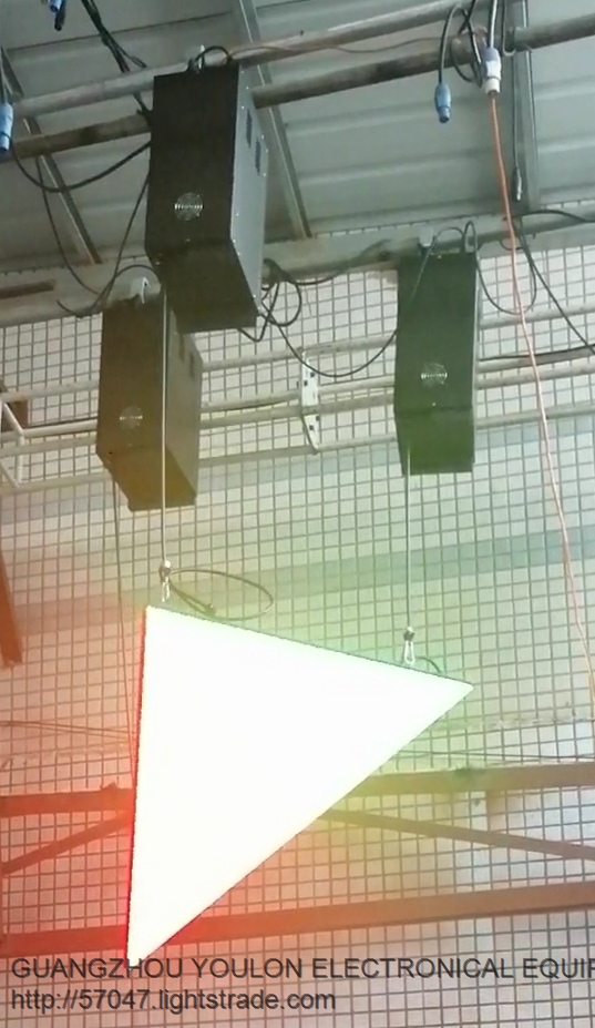 Dynamic triangle LED screen