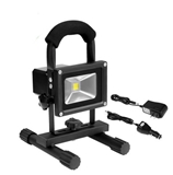 Waterproof 60W Halogen Equivalent Mobile Flood Lamp Portable 600lm 10W Rechargeable LED Work Light