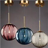 Modern Nordic Design Glass Bubble Hanging Pendant Lamp
