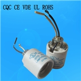 E26 Socket Ceramic Standard Medimun Screw Socket E26 E27 Bulb Lamp Holder E26