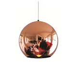 Nordic Design Modern Glass Decorative Red Silver Yellow Chandelier Hanging Pendant Lamps for Home