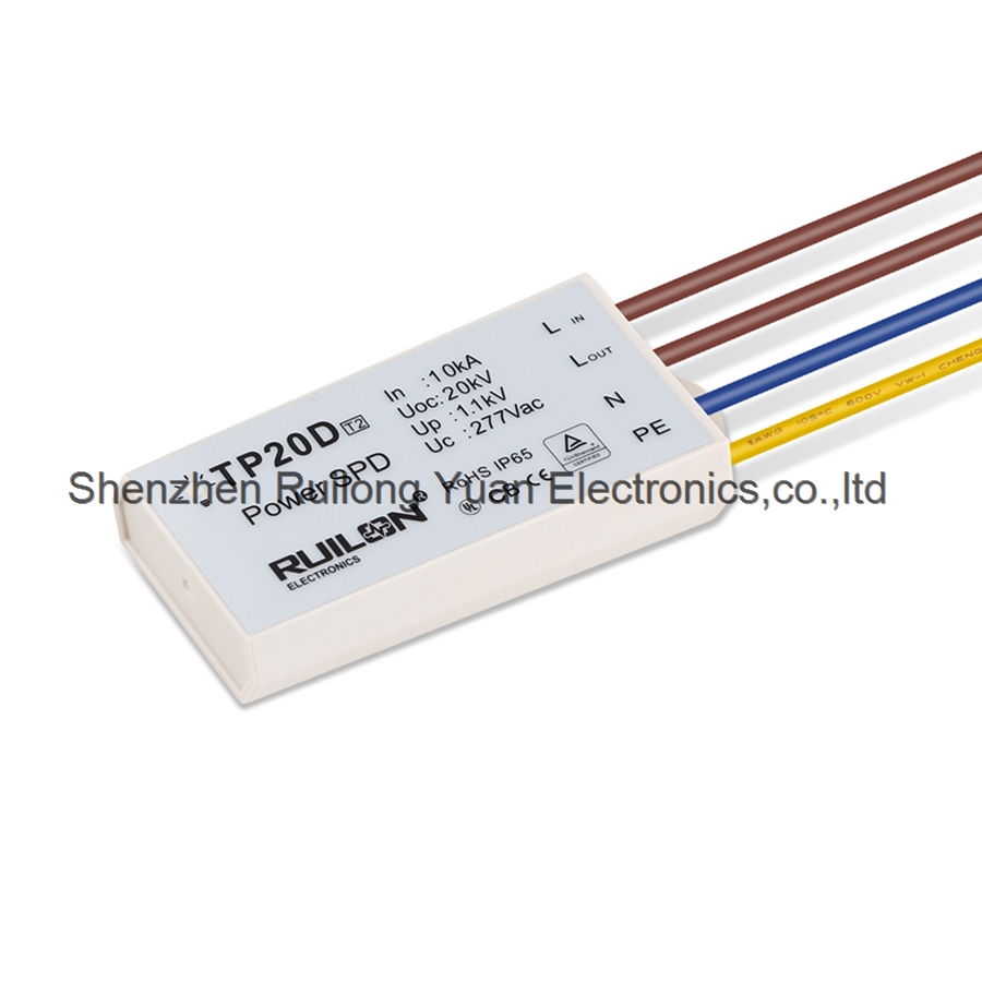 Surge Protection Devices For LED Power System Supply Street Lights LED Flood lighting
