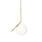 Loft Glass Ball Pendant Hanging Lamp for Living Room