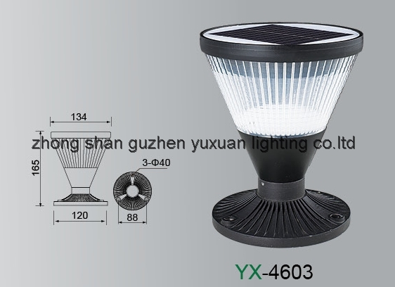 YX-4603 Garden light waterproof remote control solar light garden light landscape lighting