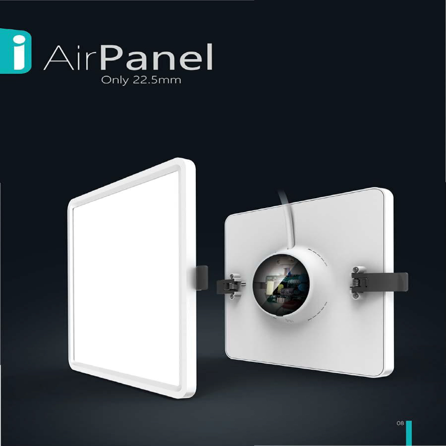 Best quality 6W 10W 15W 20W LED Panel light-AirLU-Square