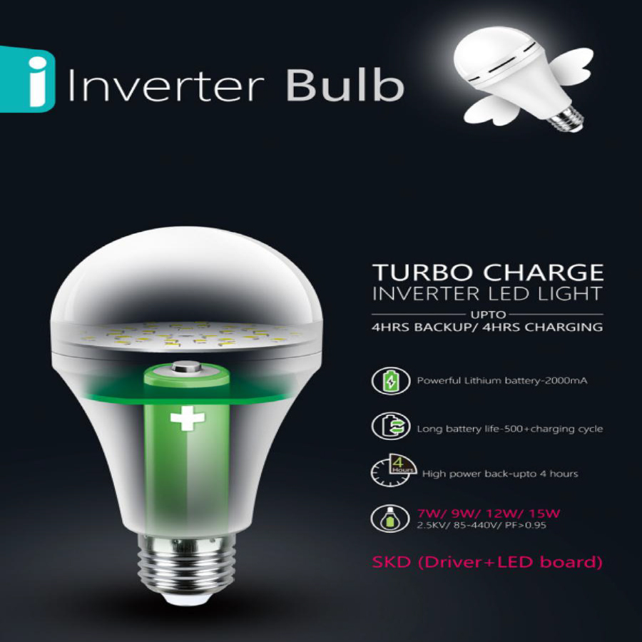 Turbo charge Inverter LED light-Best Inverter Bulb
