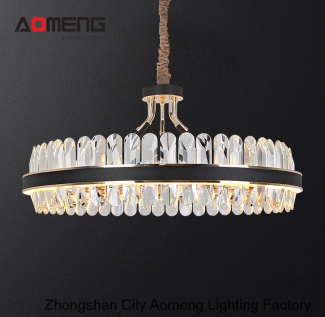 Pendant light AOMENG Design indoor crystal lights modern crystal chandelier crystal ceiling lighting