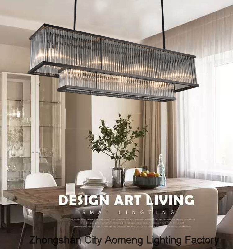 Pendant lights AOMENG China modern lighting decorative glass hanging lamp ceiling chandeliers