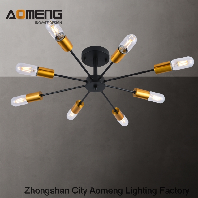 Pendant light AOMENG Modern Creative LED Ceiling lamp Nordic Living Room Simple Chandelier