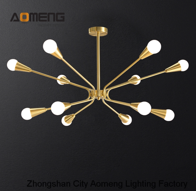 Pendant light AOMENG Modern Creative LED Ceiling lamp Nordic Living Room Simple Chandelier light