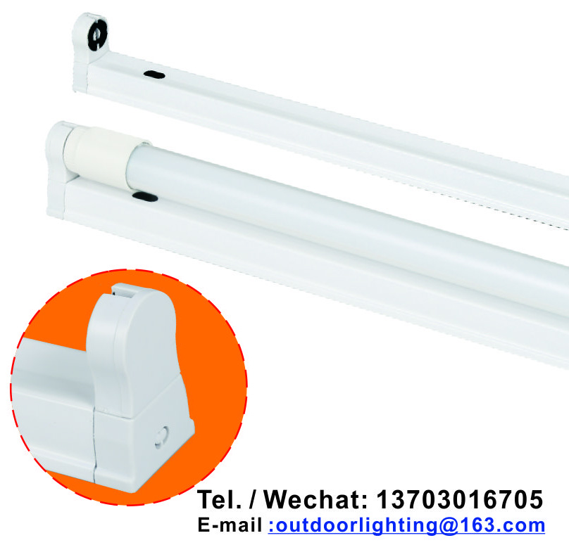 T8 FIXTURE with Ultra-bright LED lamp 1200mm 600mm18W 9W aluminum fixture