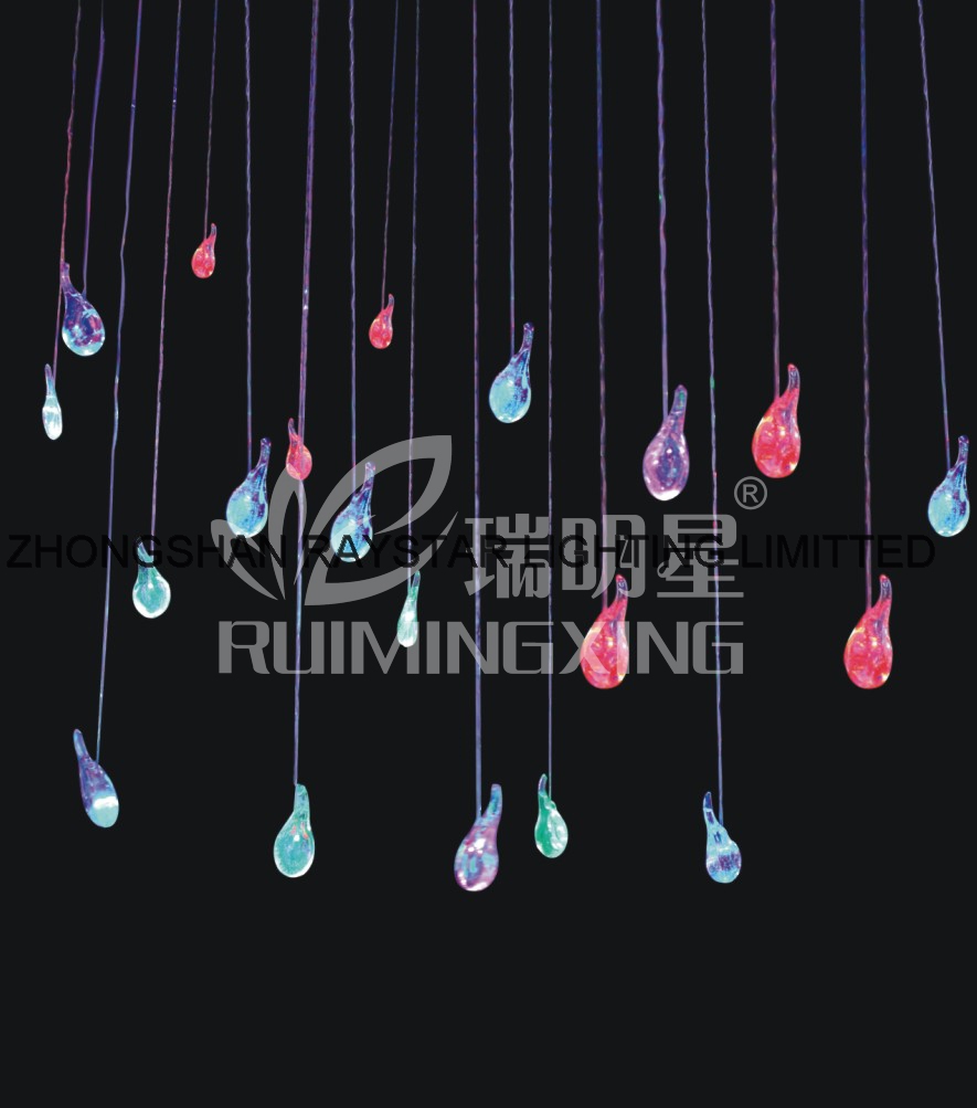 Wholesale water drop light for the tree IP44 outdoor lamps