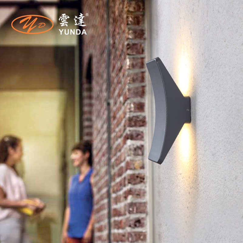 Yunda 3058 12W CREE COB IP54 showerproof led Gate wall lamp