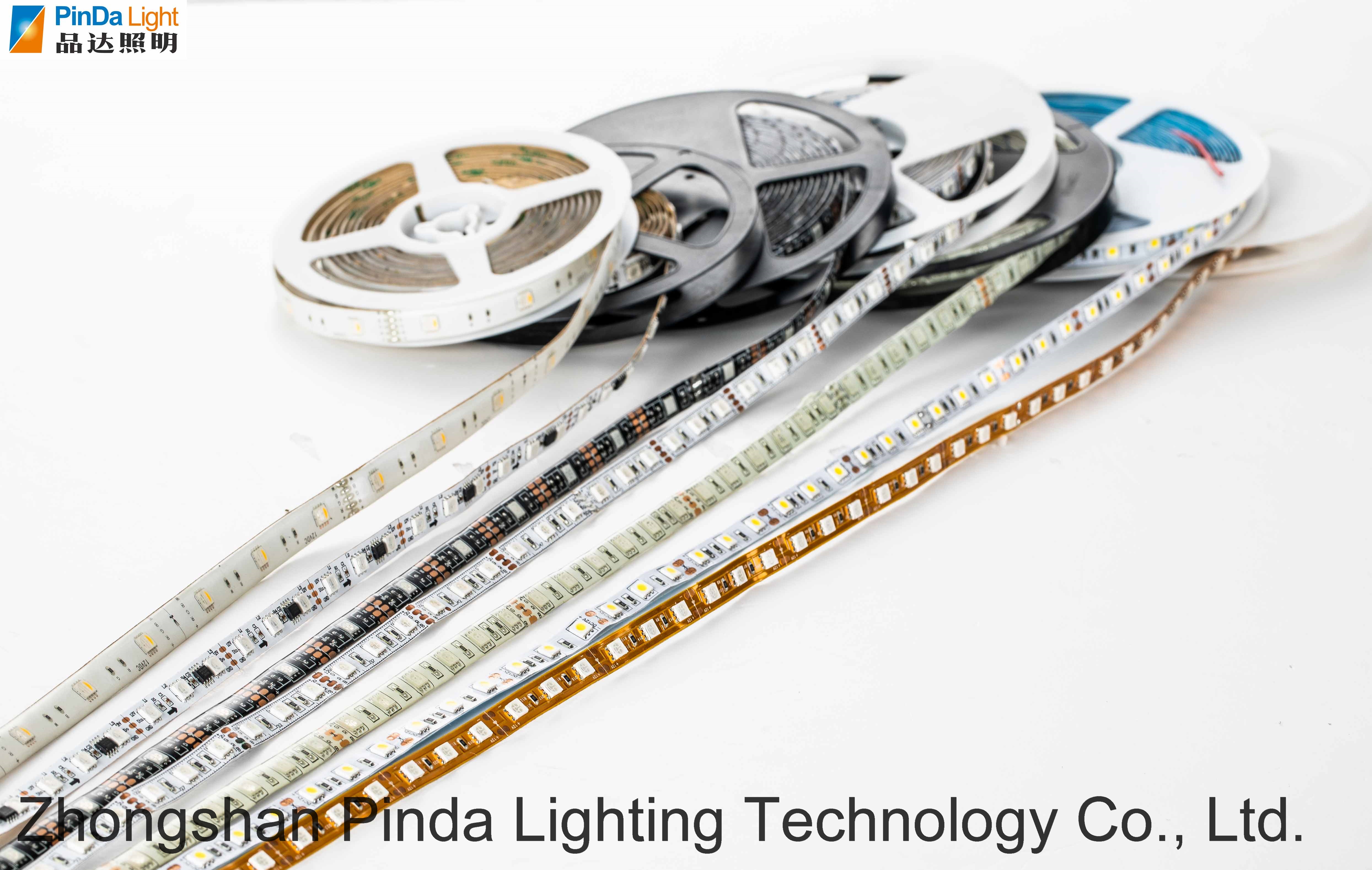 SMD5050 LED strip Flexible DC12V 24V brightness