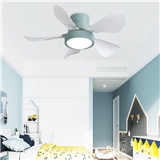 Childrens room lamp creative simple LED ceiling fan with lamp