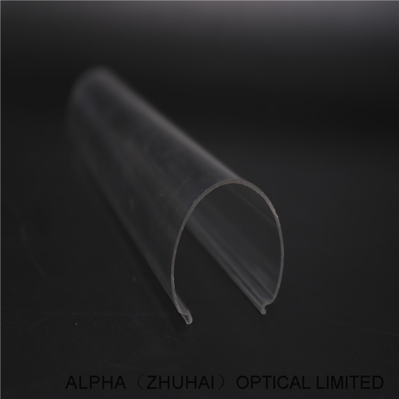Optcial clear acrylic linear led light lens(10 15 30 45 60 90 degree)