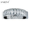 Popular Bedroom Crystal Wall Lamp Simple Modern Clear Crystal Decorative Indoor Led Wall Lamp