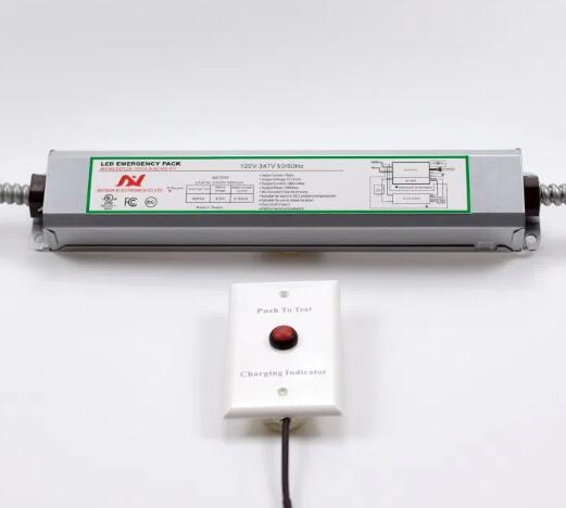 20W Emergency LED Driver (Flexible Conduit+Plastic Plate)