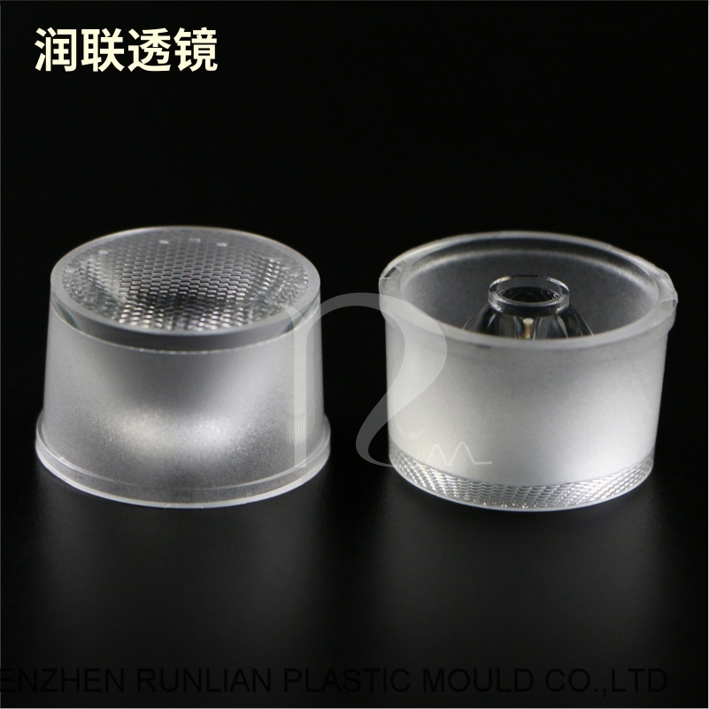 One-piece Waterproof Lens diameter 22.4 mm bead 20-degree Wall Lamp Lens