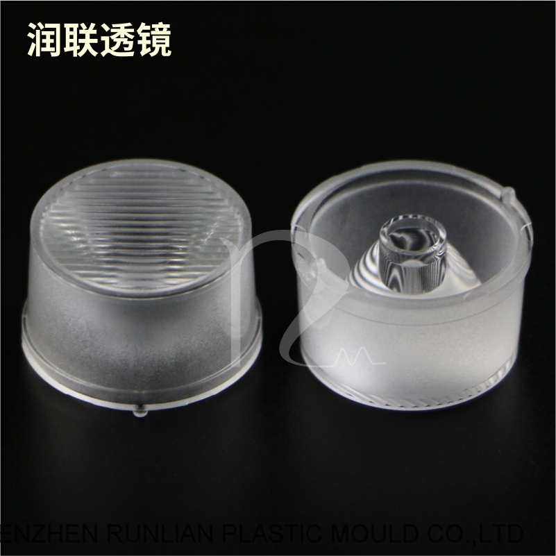 One-piece Waterproof Lens with 3535 lamp bead diameter 22.4 mm 10 * 35 degrees LED Lens