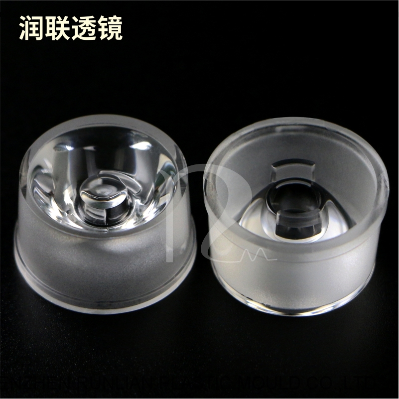 22 mm in diameter 25-degree water-proof LED lens with smooth surface