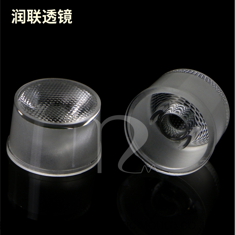 Imitation flow lens diameter 22.4 mm bead 30-degree RGBW wall Lamp Lens