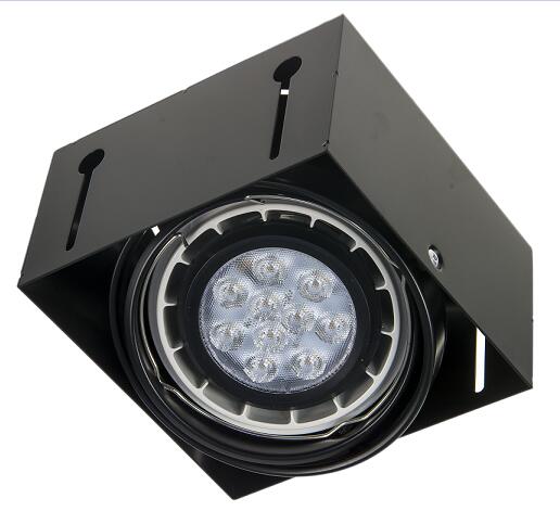 AR111 Trimless Frameless Max 1*50W Square Down Light Indoor Recessed