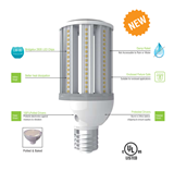 CE ROHS High power and high lumen LED corn lights lamp 54W 75W 80W led bulb
