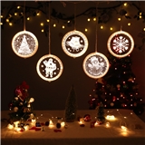 3D LED Decoration Lights Room Outdoor String Fairy Light Holiday Lighting Christmas Night Lights