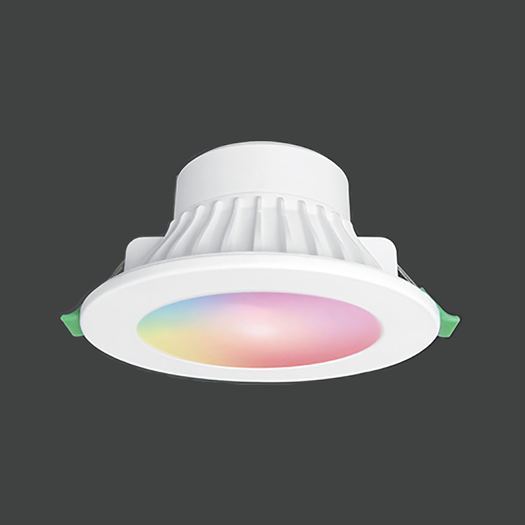 Ultra Slim Rgb Recessed Smart Led Lights Wifi 10w Dimmable Downlight