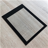 Wholesale Price 1.1mm Black Printed Chemical Strengthened Glass for Smart Street Light Display