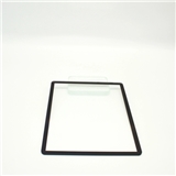 Top Qaulity 3 4mm Black Printed Chemical Strengthened Glass for Smart Street Light Display