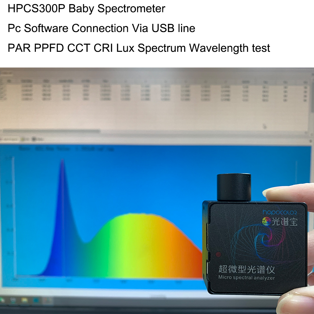HPCS300P Mini Grow Light par ppfd Spectrometer