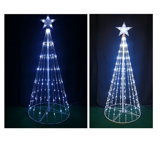 8F SPIRAL TREE LIGHT CHRISTMAS LIGHT DECORATION LIGHT