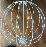 30cm 50cm Hanging Iron ball light CHRISTMAS LIGHT DECORATION LIGHT